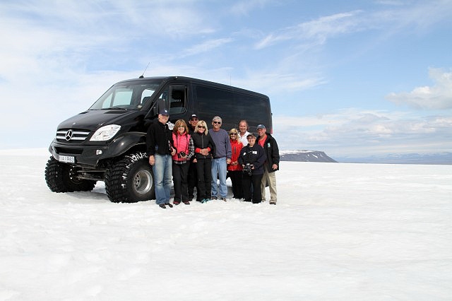 Superjeep-Tour auf den Gletscher Langjökull in Island
